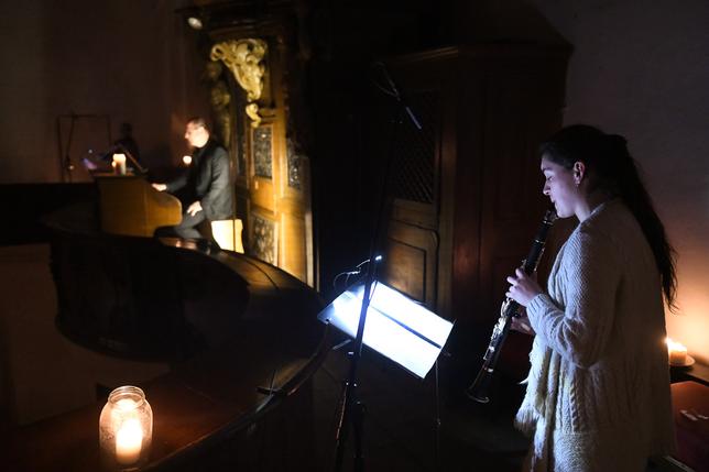Anna Paulová – clarinet and Klaus Lang – organ at Prague Quiet Music Festival 2022