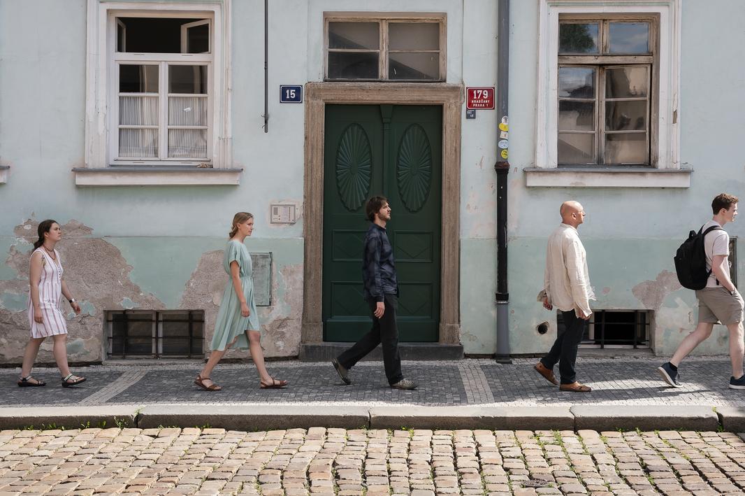 Soundwalk Magdalény Manderlové na Prague Quiet Music Festivalu 2024